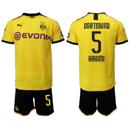 Maillot de Foot Borussia Dortmund HAKIMI 5 Enfant Domicile 2019/2020 Maillot de Foot Borussia Dortmund HAKIMI 5 Enfant Domicile 2019/2020
